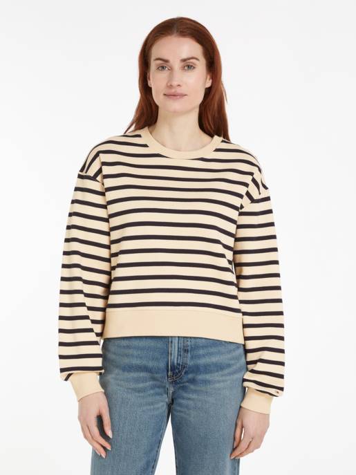 Tommy Hilfiger Langarm Sweatshirt Mit Rundhals