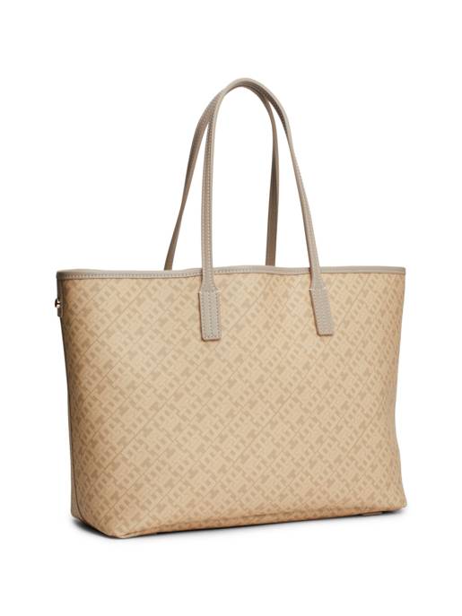 Tommy Hilfiger Leder-Shopper "Monoplay"