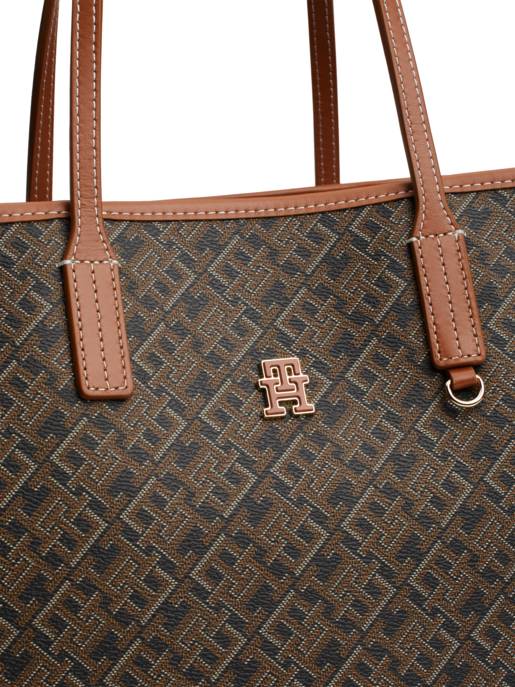 Tommy Hilfiger Leder-Shopper "Monoplay"
