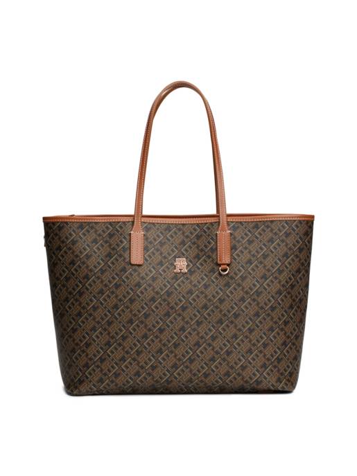 Tommy Hilfiger Leder-Shopper "Monoplay"