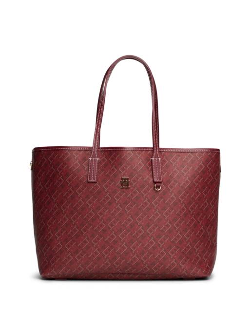 Tommy Hilfiger Leder-Shopper "Monoplay"