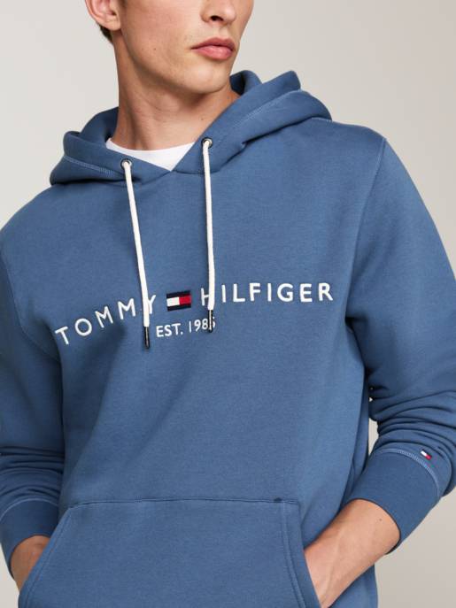 Tommy Hilfiger Logo Hoody Mit Tunnelzug-Kapuze