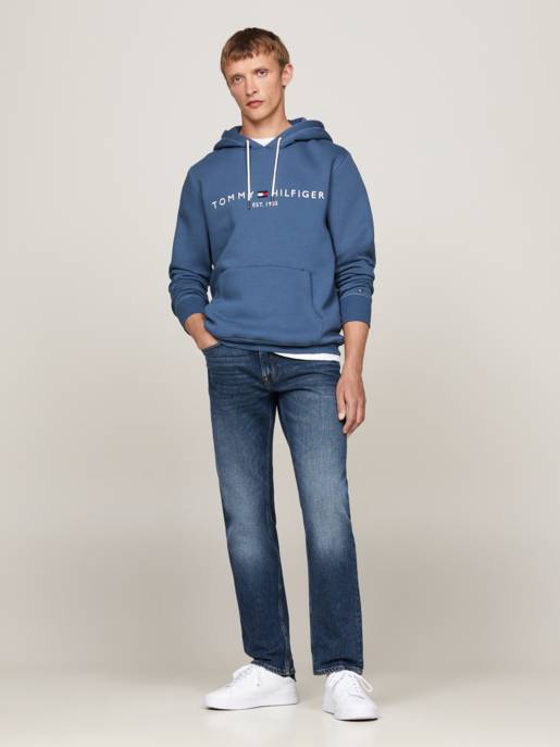 Tommy Hilfiger Logo Hoody Mit Tunnelzug-Kapuze