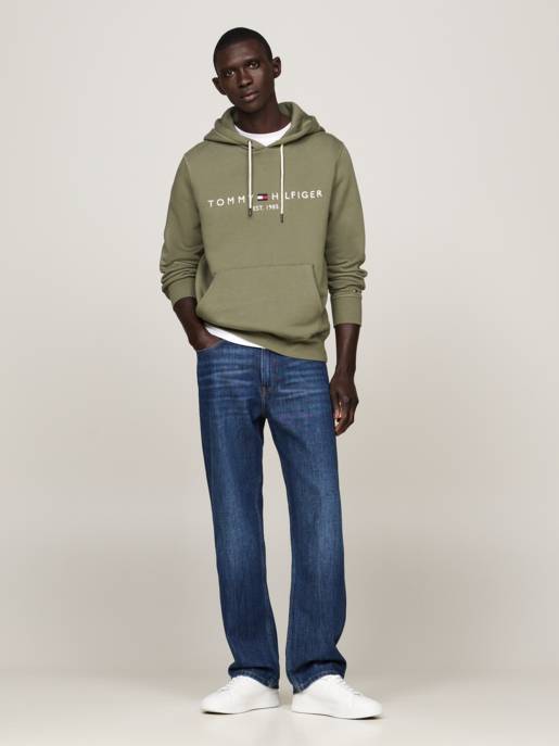 Tommy Hilfiger Logo Hoody Mit Tunnelzug-Kapuze