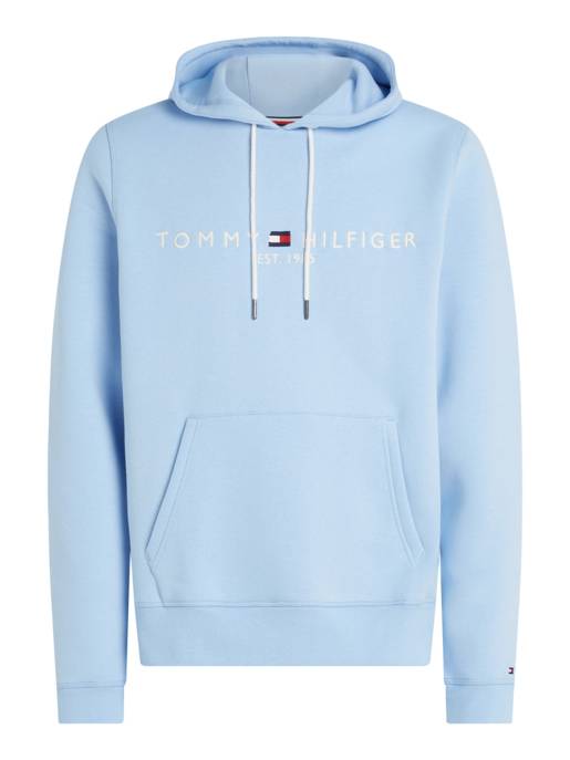 Tommy Hilfiger Logo Hoody mit Tunnelzug-Kapuze