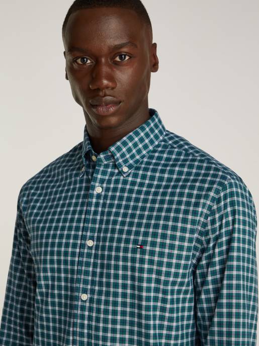 Tommy Hilfiger Mini Tartan Hemd Mit Langarm