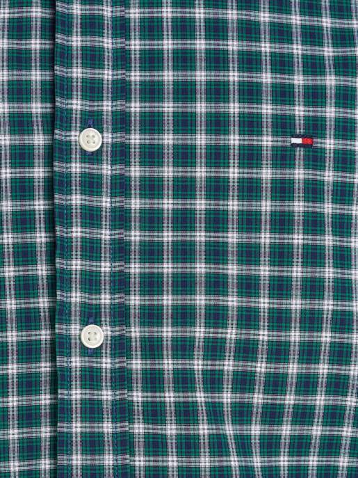 Tommy Hilfiger Mini Tartan Hemd Mit Langarm