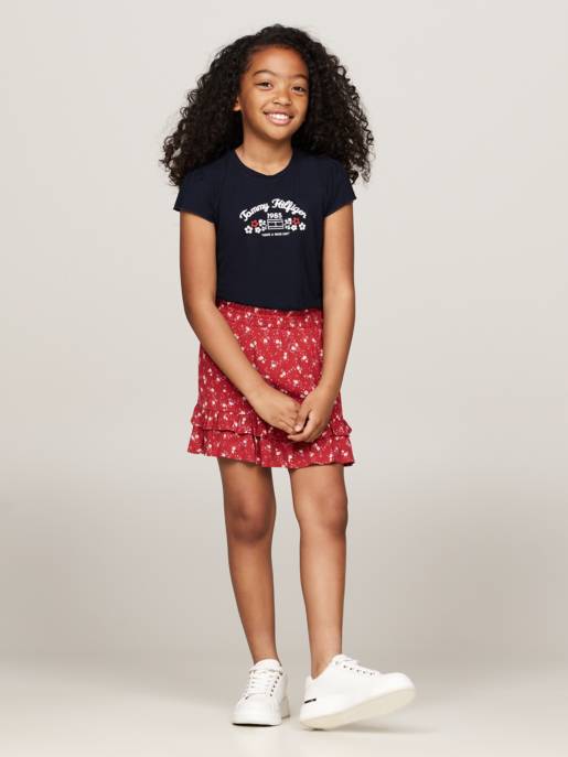 Tommy Hilfiger Minirock Mit Blumenmuster