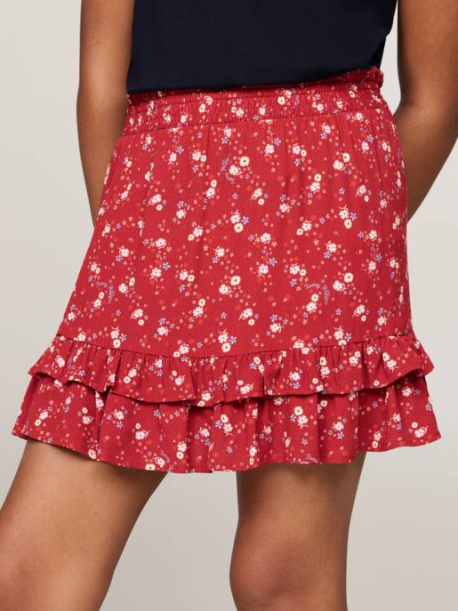 Tommy Hilfiger Minirock mit Blumenmuster