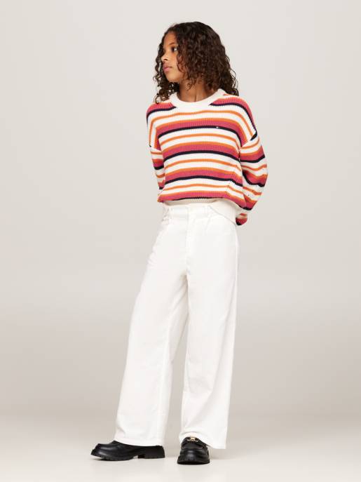 Tommy Hilfiger Pullover: ESSENTIAL STRIPE SWEATER