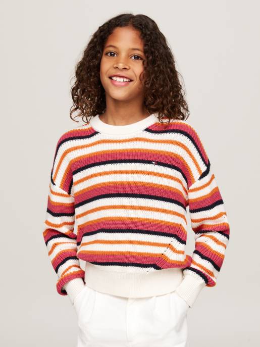 Tommy Hilfiger Pullover: ESSENTIAL STRIPE SWEATER