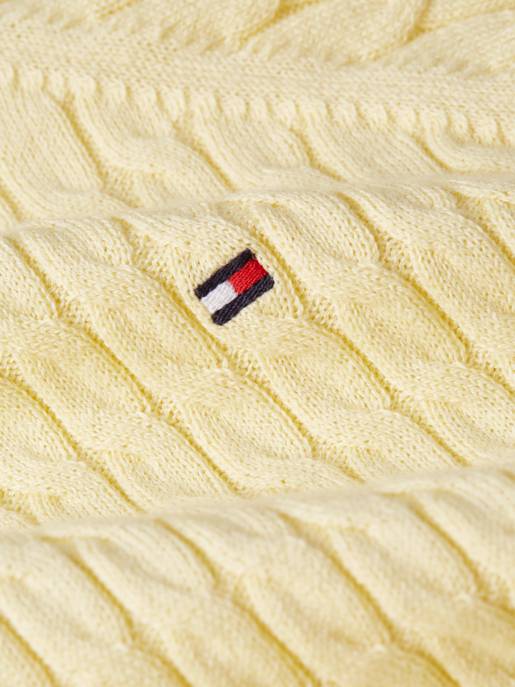 Tommy Hilfiger Relaxed Fit Pullover Zopfmuster