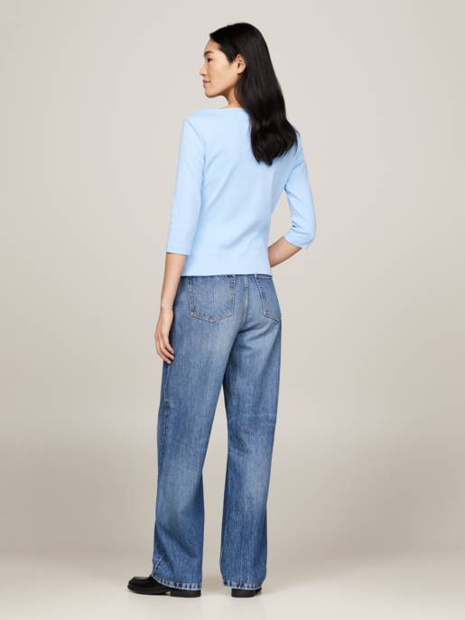 Tommy Hilfiger Shirt Mit U-Boot-Ausschnitt