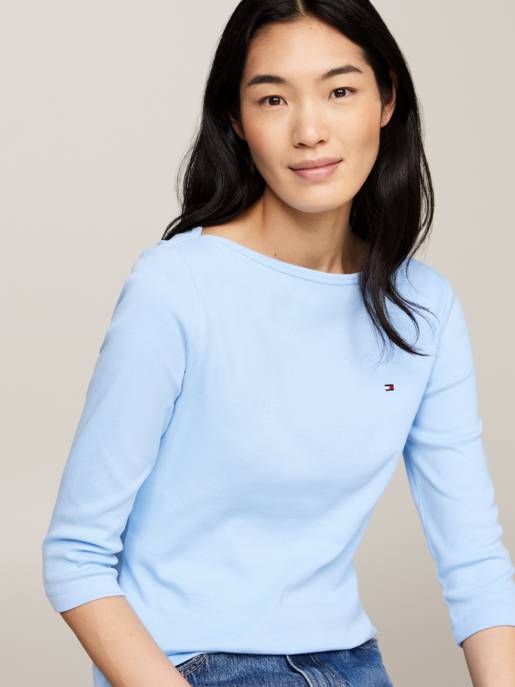 Tommy Hilfiger Shirt Mit U-Boot-Ausschnitt