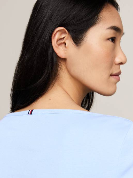 Tommy Hilfiger Shirt Mit U-Boot-Ausschnitt