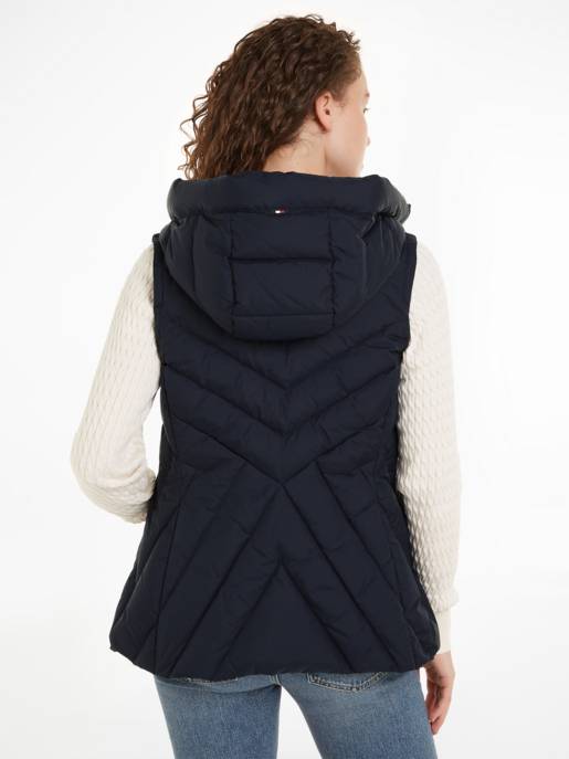 Tommy Hilfiger Steppweste Mit Hohem Kragen