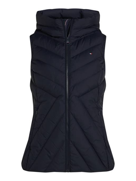 Tommy Hilfiger Steppweste mit hohem Kragen