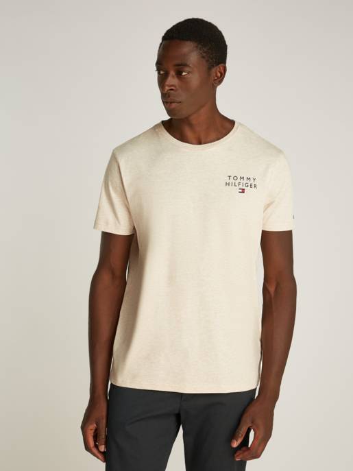Tommy Hilfiger T-Shirt mit aufgesticktem Logo