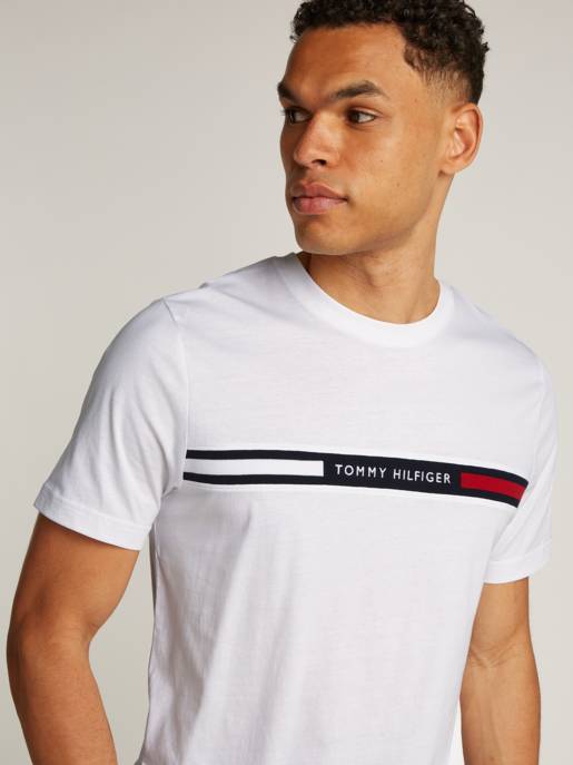 Tommy Hilfiger T-Shirt Mit Brust-Insert