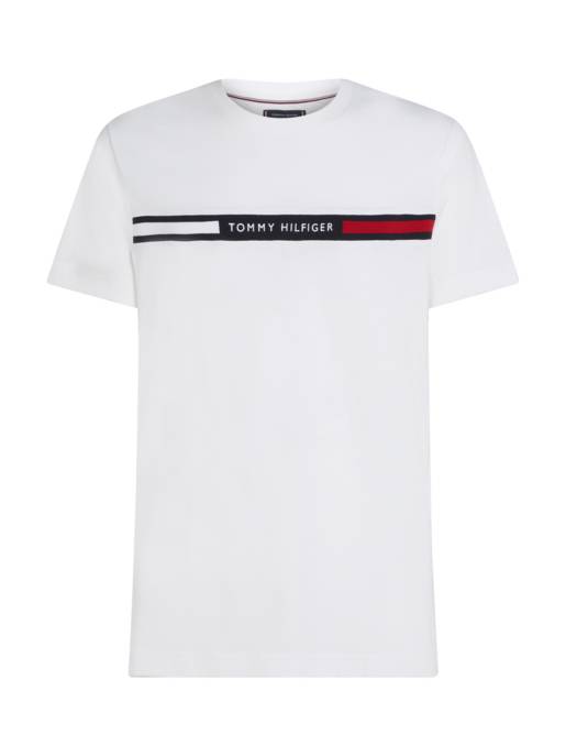 Tommy Hilfiger T-Shirt Mit Brust-Insert