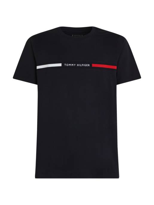 Tommy Hilfiger T-Shirt Mit Brust-Insert