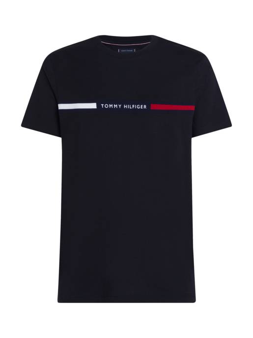 Tommy Hilfiger T-Shirt Mit Brust-Insert