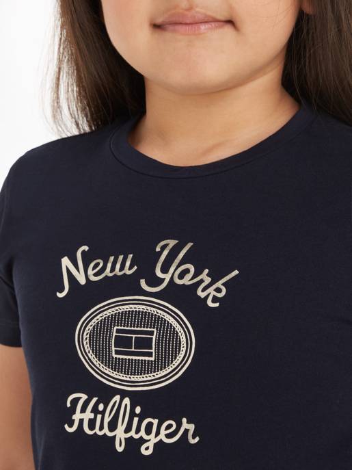 Tommy Hilfiger T-Shirt Mit NY Folien-Design