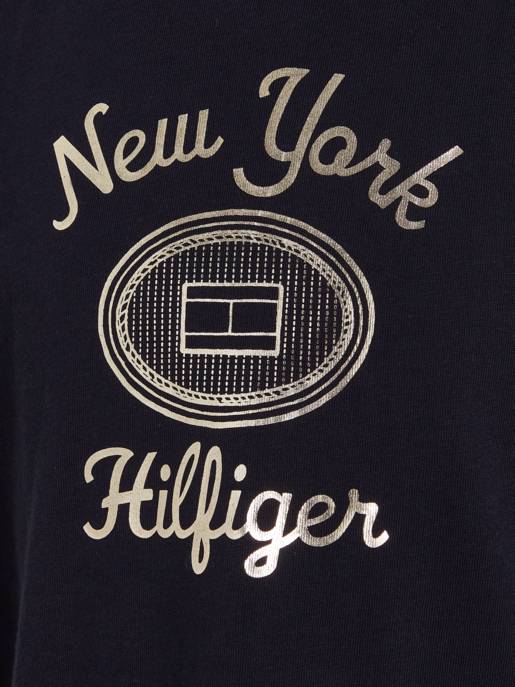 Tommy Hilfiger T-Shirt Mit NY Folien-Design