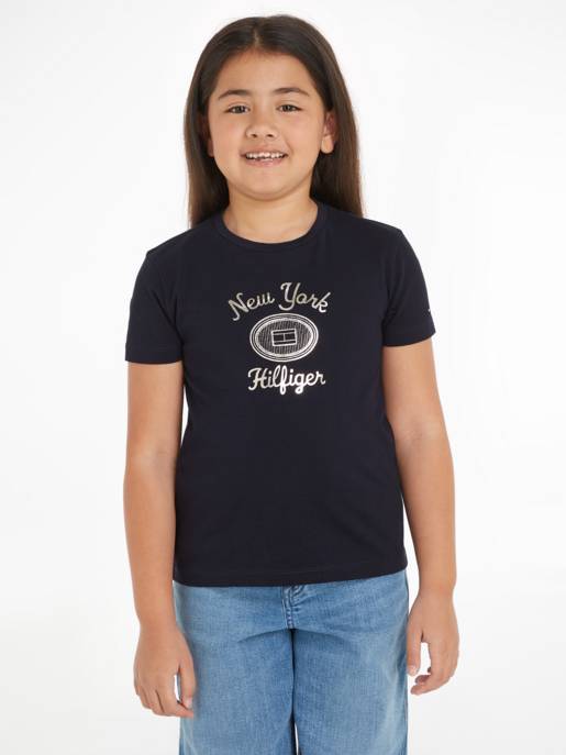 Tommy Hilfiger T-Shirt Mit NY Folien-Design