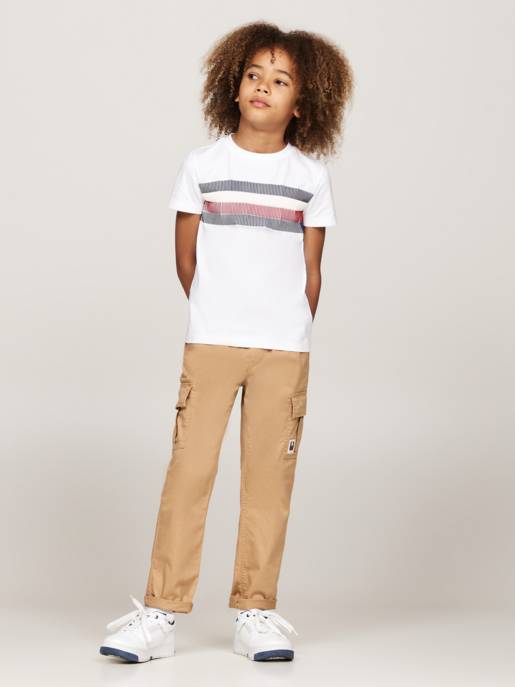Tommy Hilfiger T-Shirt Mit Streifenprint