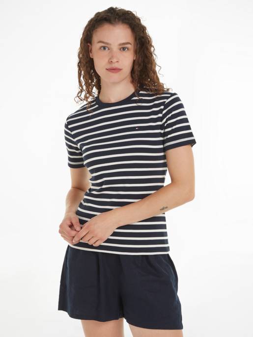 Tommy Hilfiger T-Shirt Slim Fit Rundhals