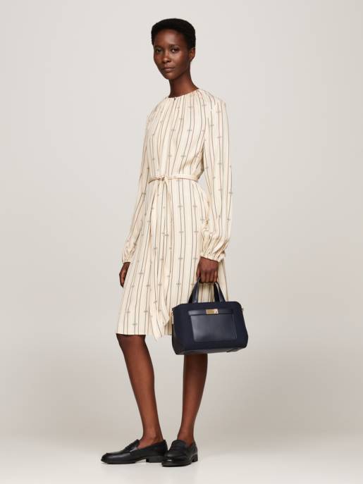 Tommy Hilfiger TH HERITAGE MINI SATCHEL MELTON