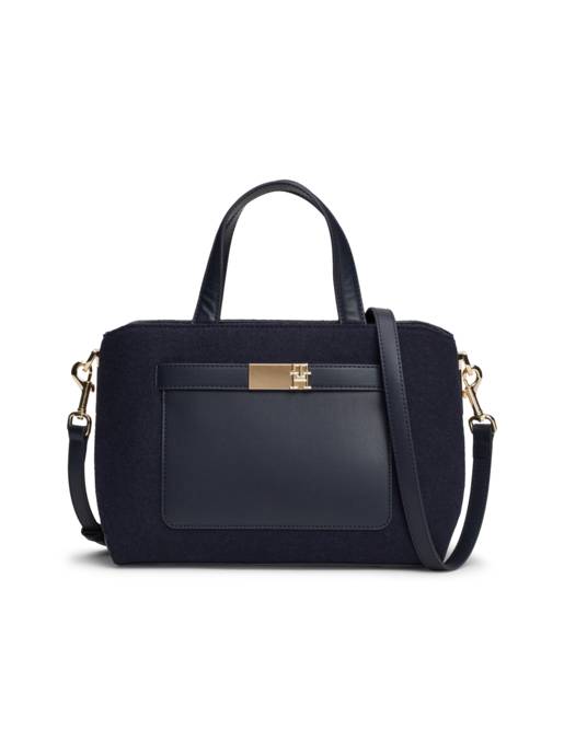 Tommy Hilfiger TH HERITAGE MINI SATCHEL MELTON