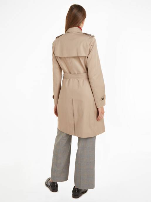 Tommy Hilfiger Trenchcoat Aus 100% Baumwolle