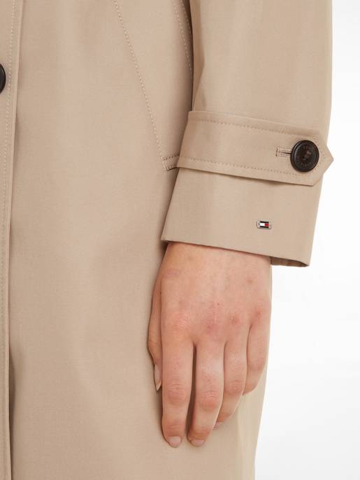 Tommy Hilfiger Trenchcoat Aus 100% Baumwolle