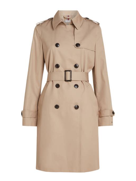 Tommy Hilfiger Trenchcoat aus 100% Baumwolle