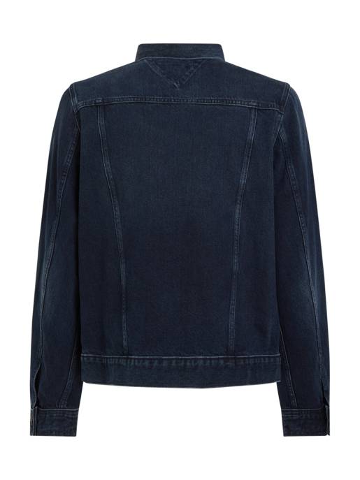 Tommy Hilfiger Truckerjacke Baumwolle Hemdkragen
