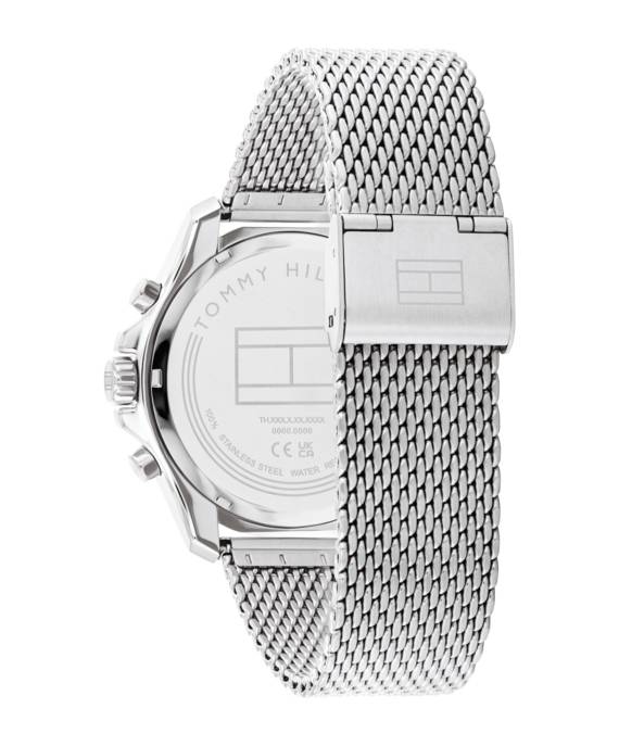Tommy Hilfiger Uhr "Jordn-M-SS-Rou-BLK-MB-SS"