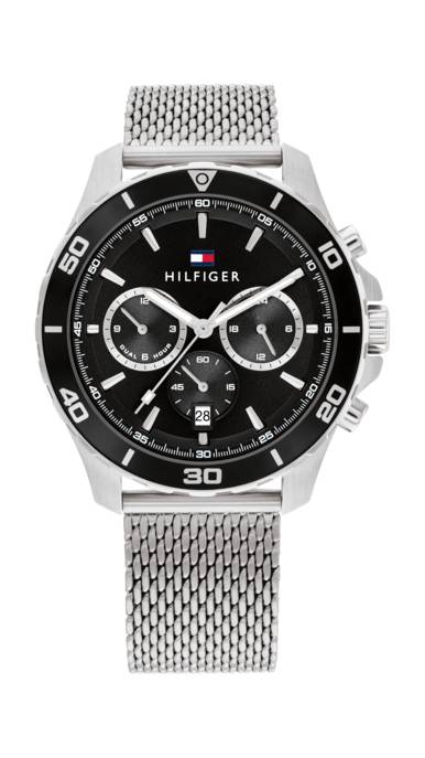 Tommy Hilfiger Uhr "Jordn-M-SS-Rou-BLK-MB-SS"