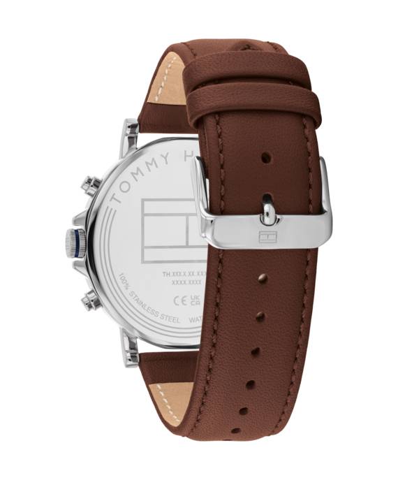 Tommy Hilfiger Uhr "Tyson-M-SS-Rou-Nav-S-Lebrn"