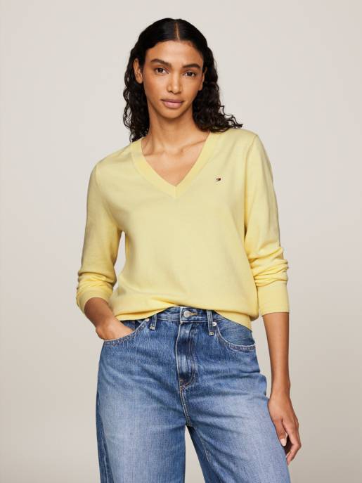 Tommy Hilfiger V-Ausschnitt Pullover