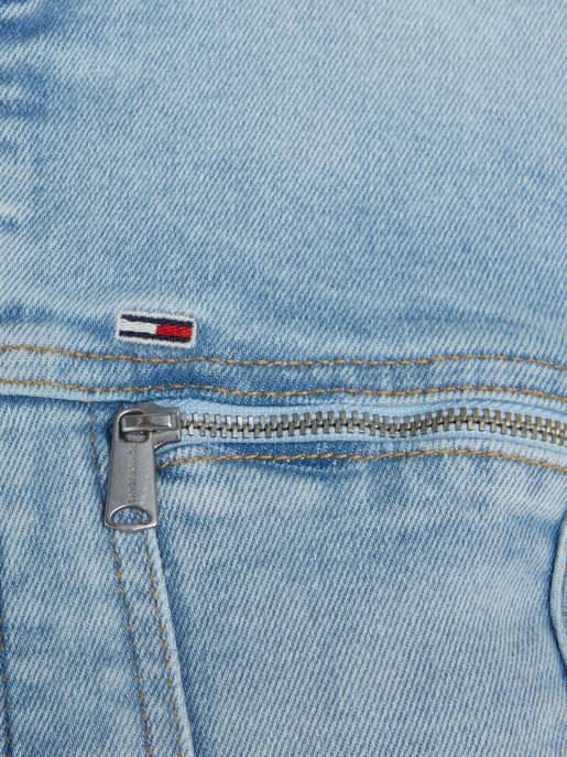 TOMMY JEANS Bikerjacke Mit Stehkragen