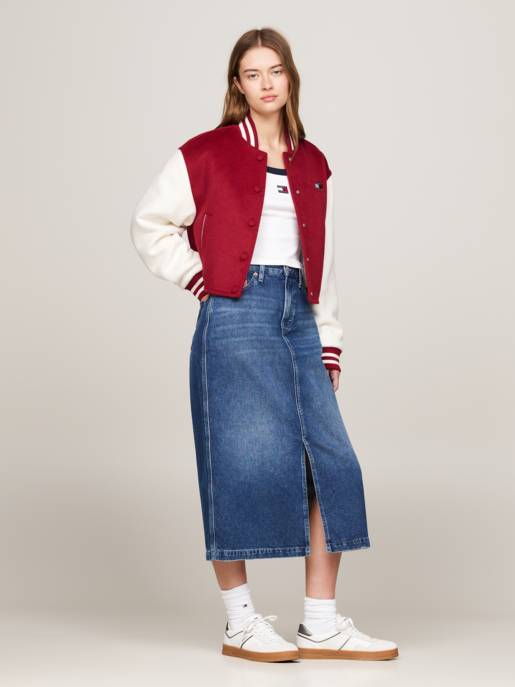TOMMY JEANS CLAIRE MIDI SKIRT DH6031