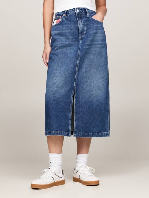 TOMMY JEANS CLAIRE MIDI SKIRT DH6031