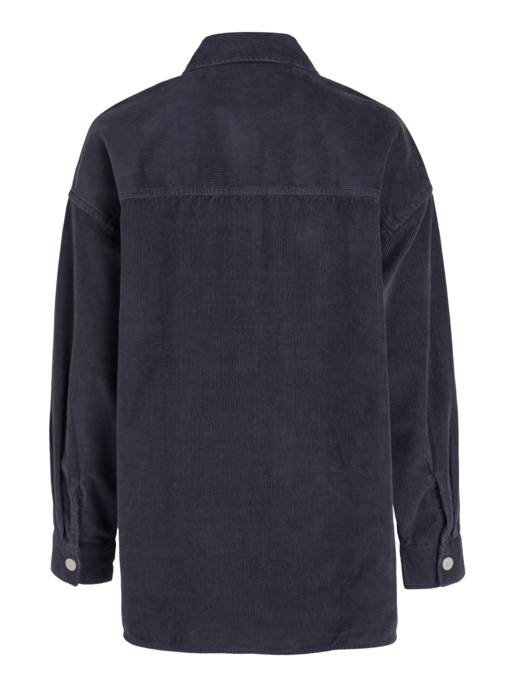 TOMMY JEANS Cord Overshirt Mit Knopfleiste