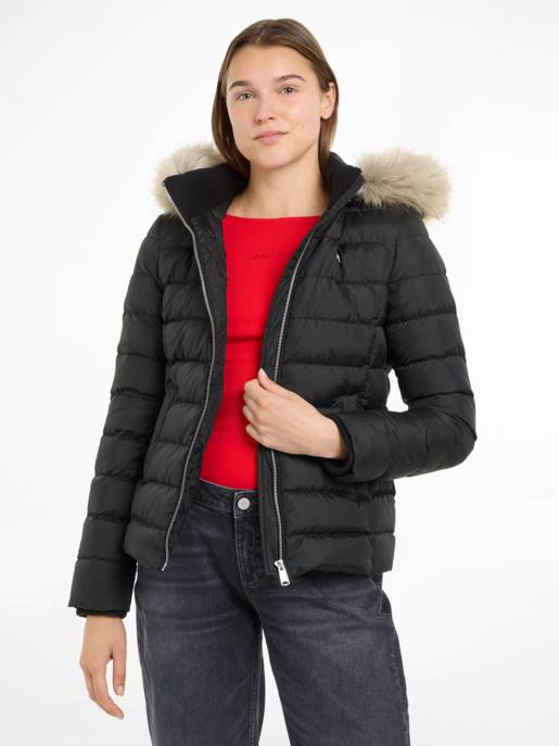 TOMMY JEANS Daunenjacke Mit Kapuze