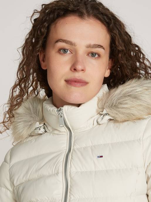 TOMMY JEANS Daunenjacke Mit Kapuze