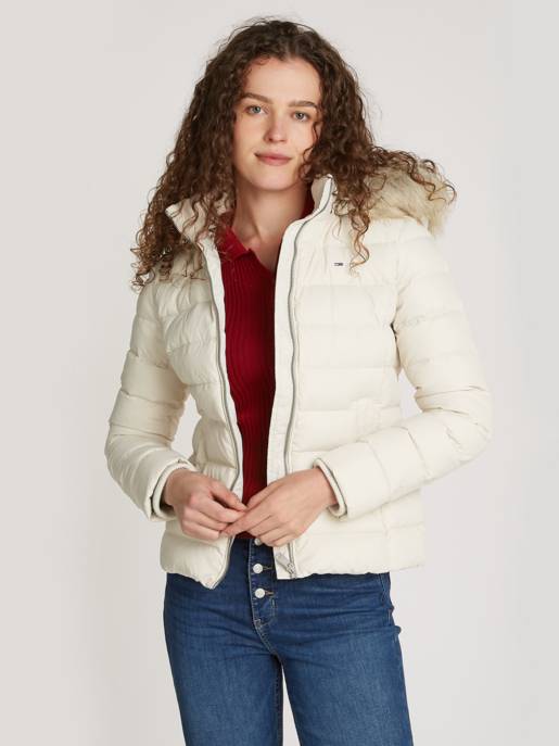 TOMMY JEANS Daunenjacke Mit Kapuze