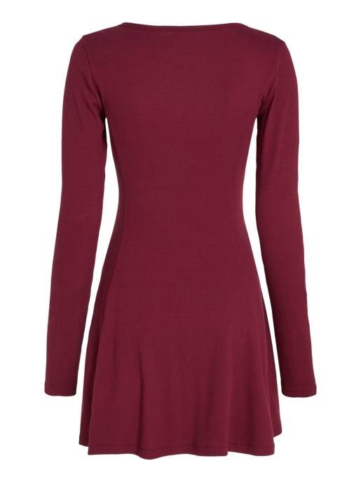 TOMMY JEANS Henley Flare Kleid