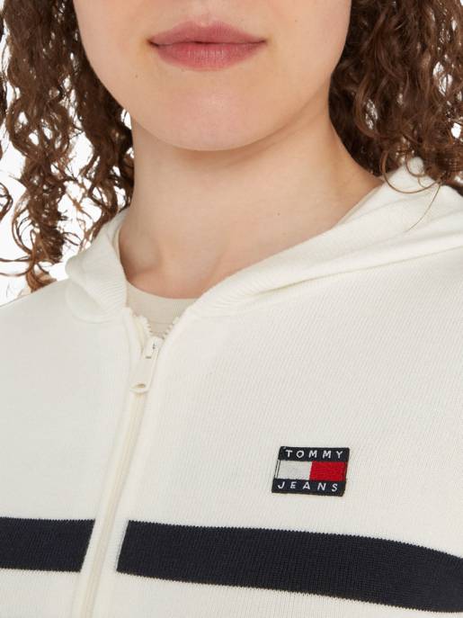 TOMMY JEANS Kapuzen-Sweatshirt Mit Reißverschluss